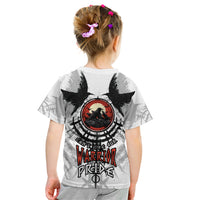 Viking Ravens Kid T Shirt Can't Hide Our Warrior Pride - Wonder Print Shop