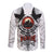 Viking Ravens Long Sleeve Button Shirt Can't Hide Our Warrior Pride - Wonder Print Shop