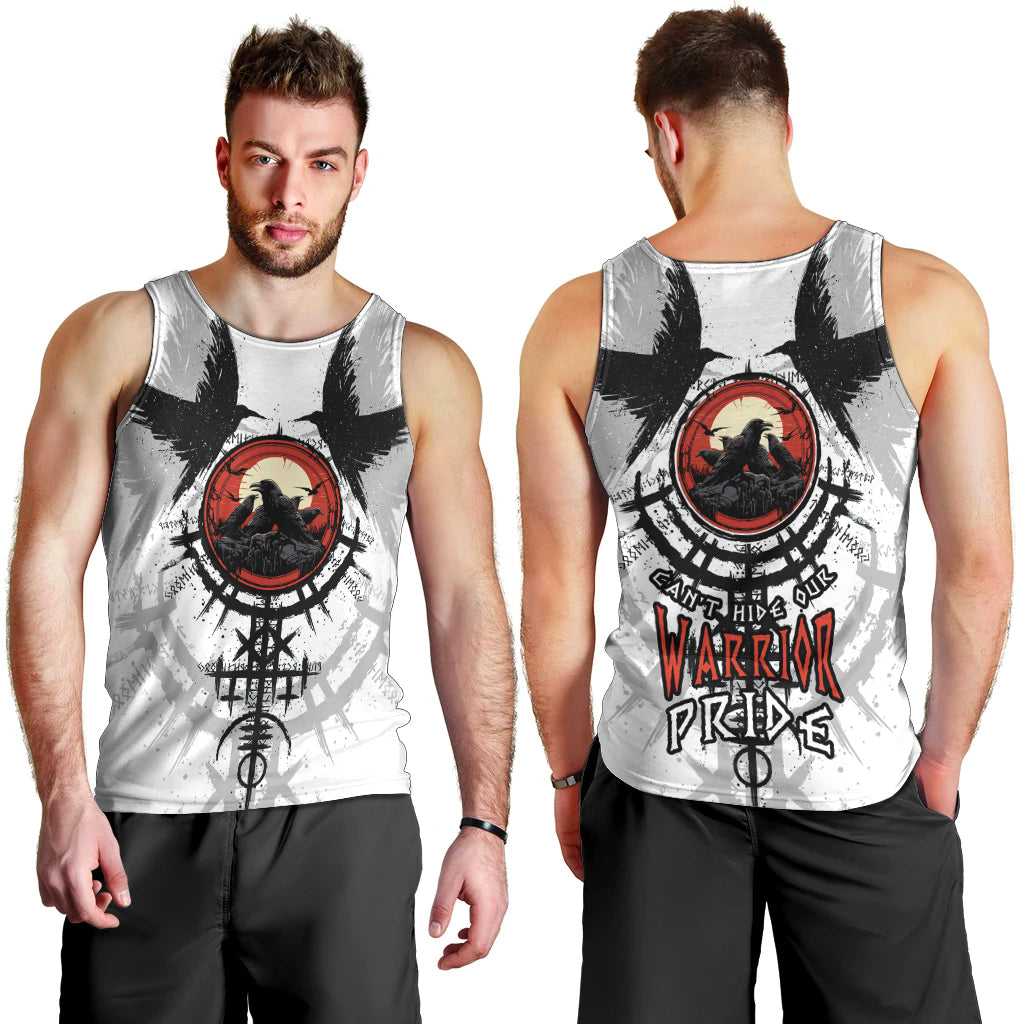 Viking Ravens Men Tank Top Can't Hide Our Warrior Pride - Wonder Print Shop