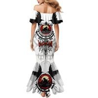 Viking Ravens Mermaid Dress Can't Hide Our Warrior Pride - Wonder Print Shop