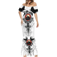 Viking Ravens Mermaid Dress Can't Hide Our Warrior Pride - Wonder Print Shop