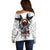 Viking Ravens Off Shoulder Sweater Can't Hide Our Warrior Pride - Wonder Print Shop