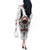 Viking Ravens Off The Shoulder Long Sleeve Dress Can't Hide Our Warrior Pride - Wonder Print Shop