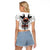 Viking Ravens Raglan Cropped T Shirt Can't Hide Our Warrior Pride - Wonder Print Shop