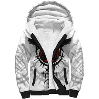 Viking Ravens Sherpa Hoodie Can't Hide Our Warrior Pride - Wonder Print Shop