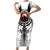 Viking Ravens Short Sleeve Bodycon Dress Can't Hide Our Warrior Pride - Wonder Print Shop