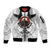 Viking Ravens Sleeve Zip Bomber Jacket Can't Hide Our Warrior Pride - Wonder Print Shop