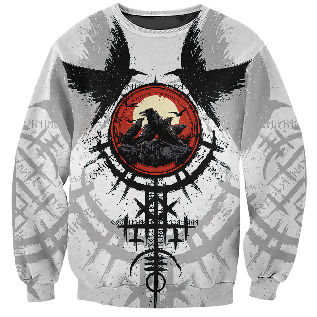 Viking Ravens Sweatshirt Can't Hide Our Warrior Pride - Wonder Print Shop