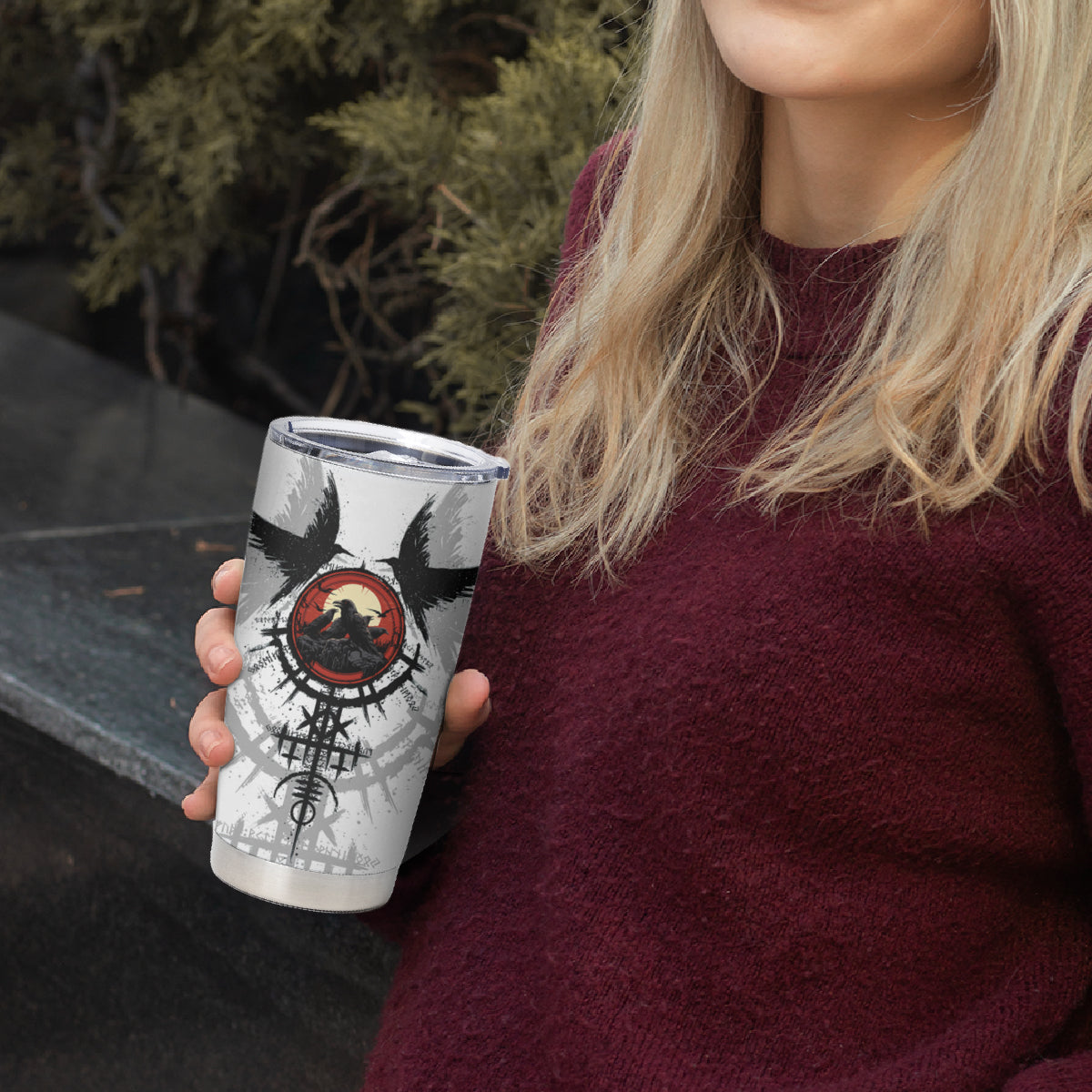 Viking Ravens Tumbler Cup Can't Hide Our Warrior Pride - Wonder Print Shop