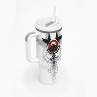 Viking Ravens Tumbler With Handle Can't Hide Our Warrior Pride - Wonder Print Shop