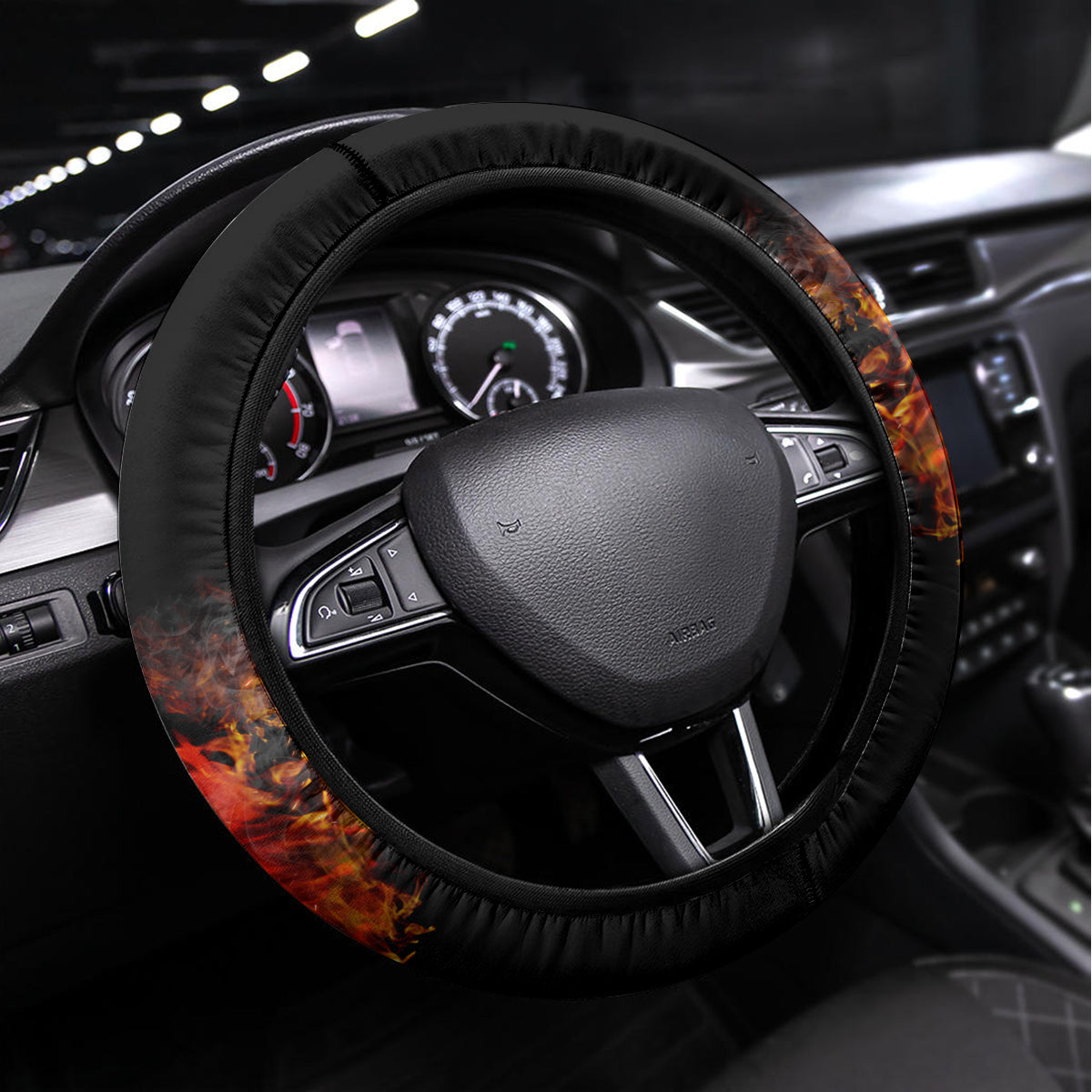 If This Flag Offends You I'll Help You Pack Skull Steering Wheel Cover - Wonder Print Shop