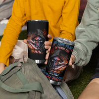 If This Flag Offends You I'll Help You Pack Skull Tumbler Cup - Wonder Print Shop