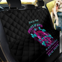 I Can Go From Regular B To Burn Back Car Seat Cover - Wonder Print Shop