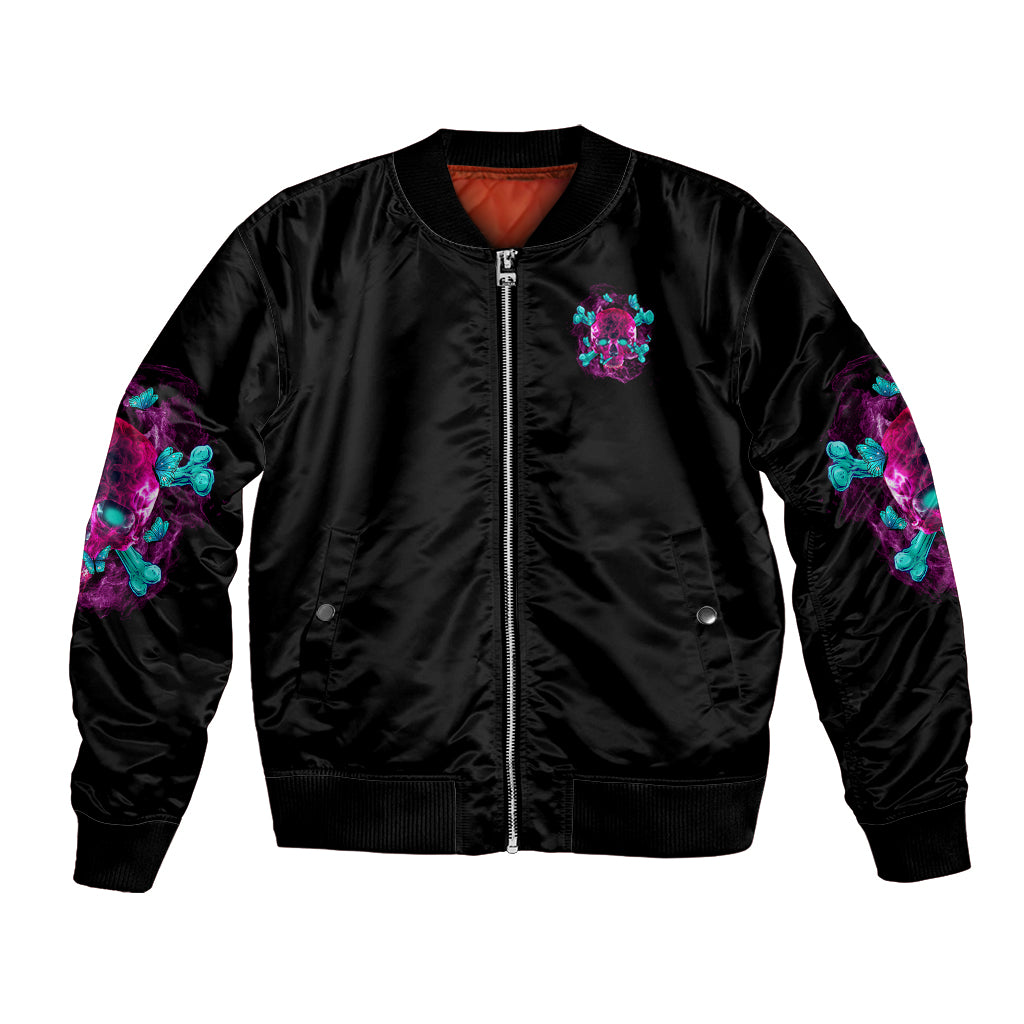 I Can Go From Regular B To Burn Bomber Jacket - Wonder Print Shop