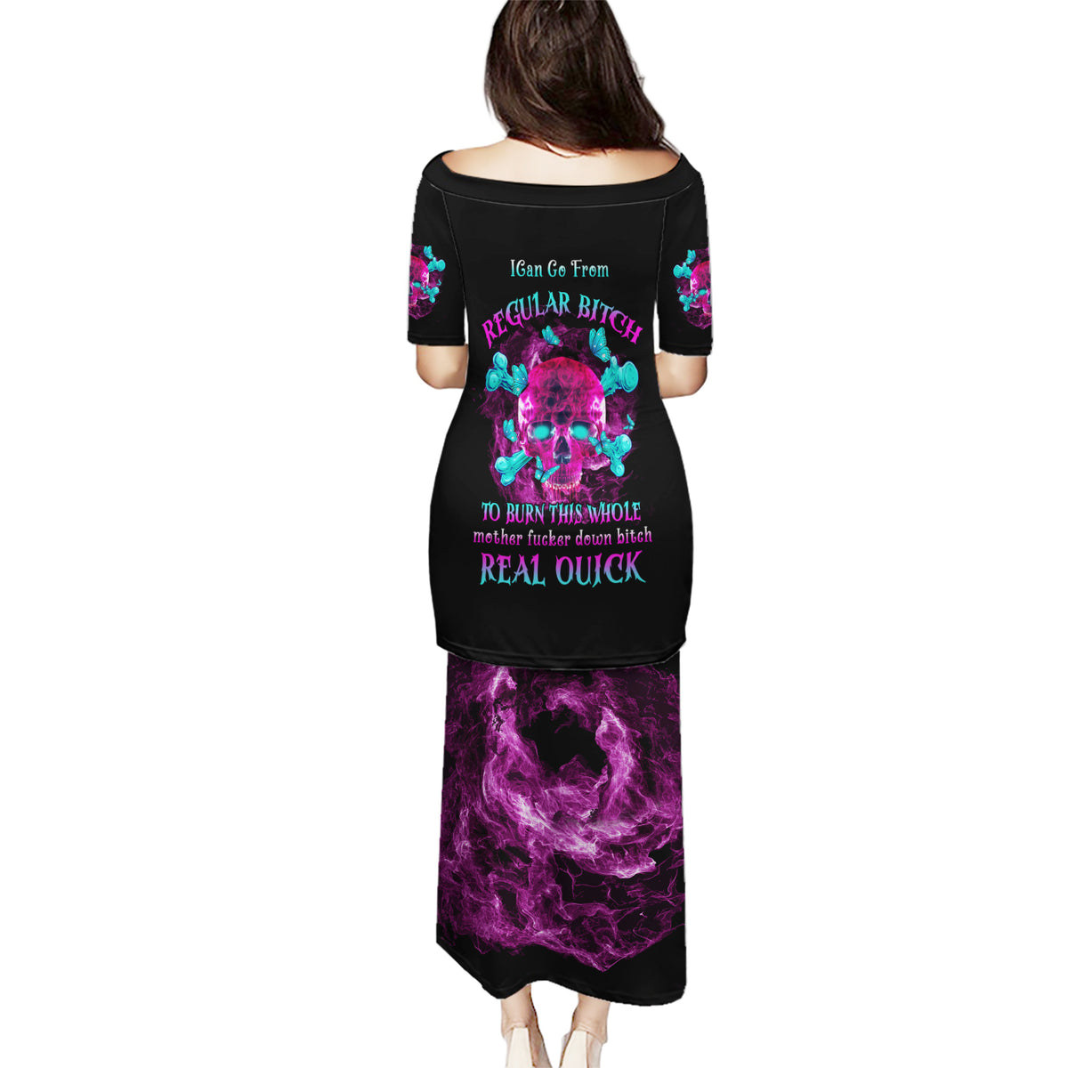 I Can Go From Regular B To Burn Puletasi - Wonder Print Shop