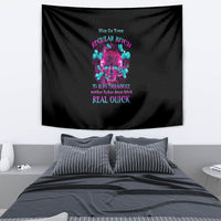 I Can Go From Regular B To Burn Tapestry - Wonder Print Shop