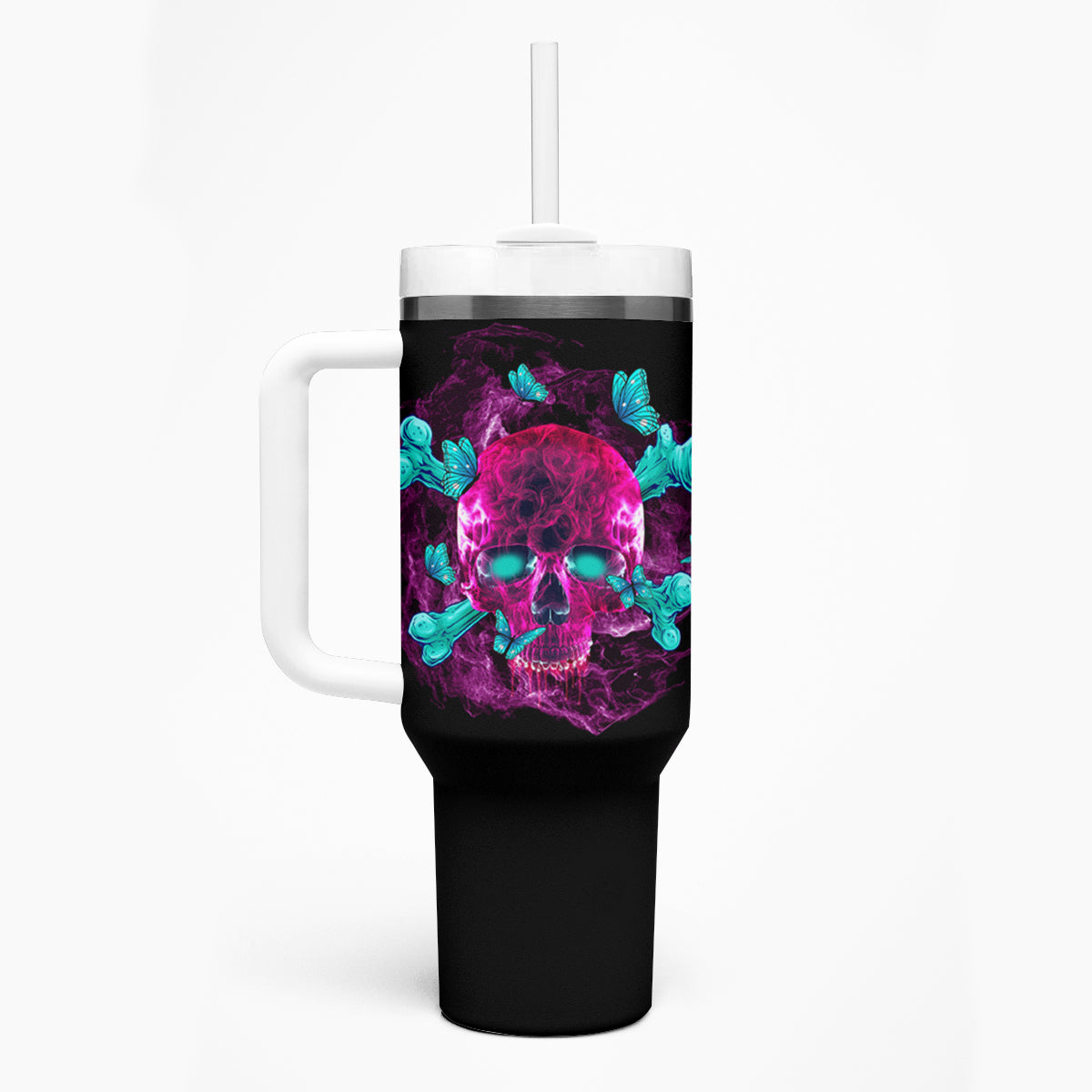 I Can Go From Regular B To Burn Tumbler With Handle - Wonder Print Shop