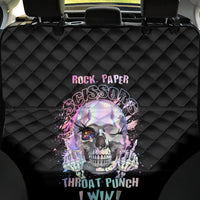 Rock Paper Throat Punch I Win Back Car Seat Cover - Wonder Print Shop