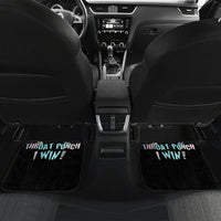 Rock Paper Throat Punch I Win Car Mats - Wonder Print Shop