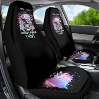 Rock Paper Throat Punch I Win Car Seat Cover - Wonder Print Shop