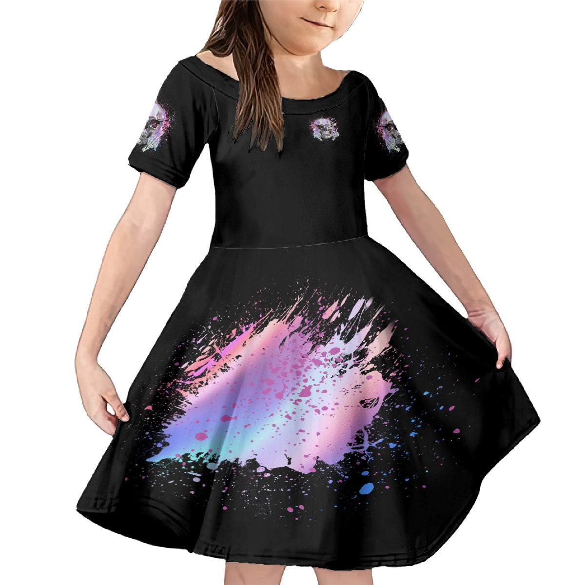 Rock Paper Throat Punch I Win Family Matching Mermaid Dress and Hawaiian Shirt - Wonder Print Shop