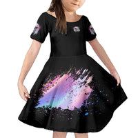 Rock Paper Throat Punch I Win Family Matching Off Shoulder Long Sleeve Dress and Hawaiian Shirt - Wonder Print Shop