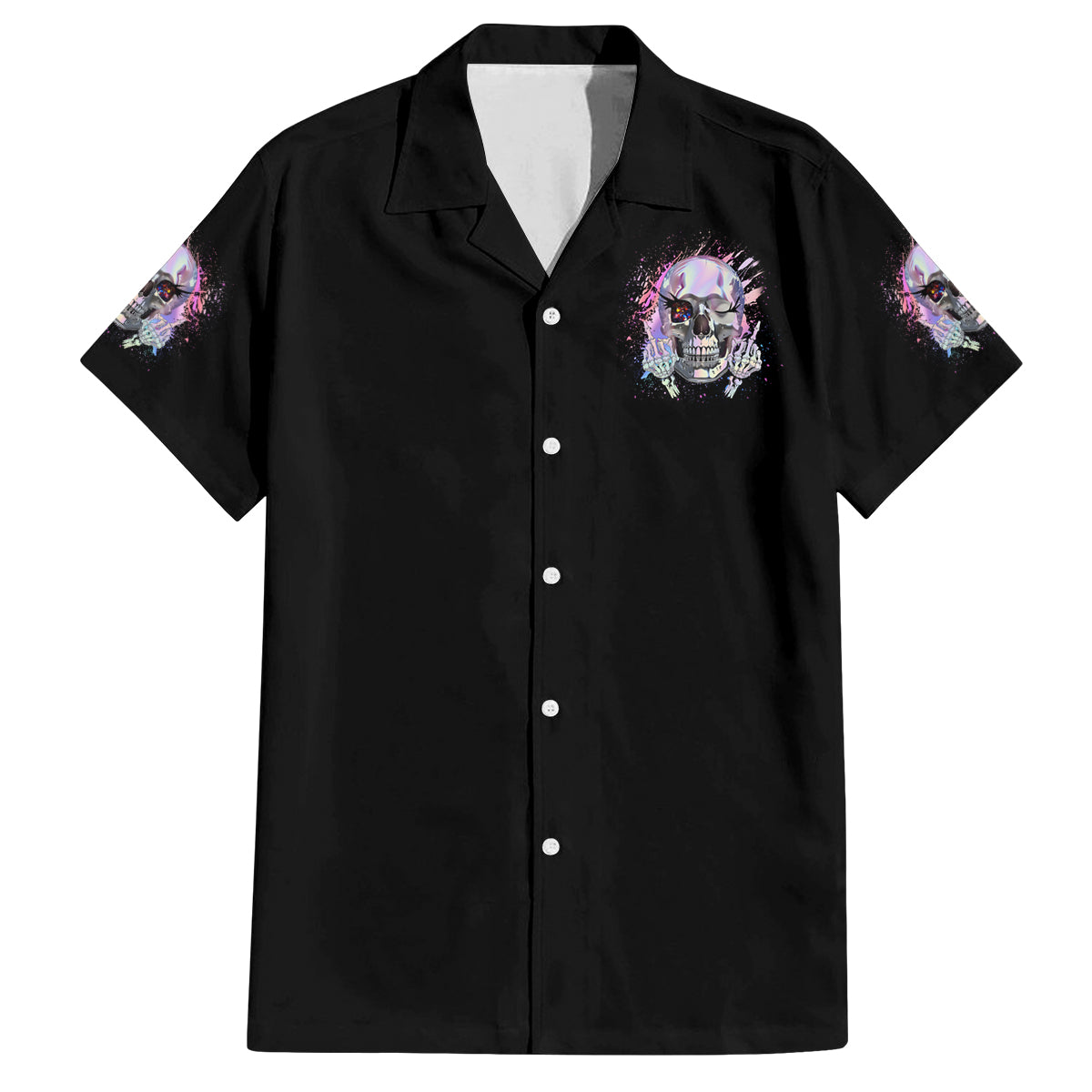 Rock Paper Throat Punch I Win Family Matching Off Shoulder Long Sleeve Dress and Hawaiian Shirt - Wonder Print Shop