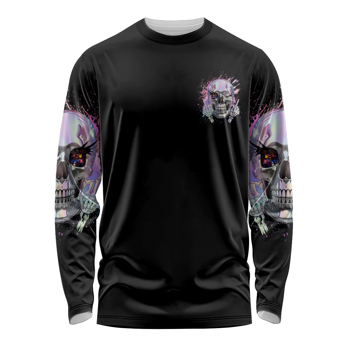 Rock Paper Throat Punch I Win Long Sleeve Shirt - Wonder Print Shop