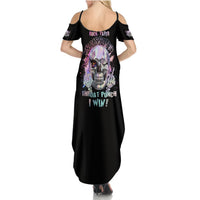 Rock Paper Throat Punch I Win Summer Maxi Dress - Wonder Print Shop