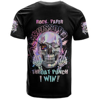 Rock Paper Throat Punch I Win T Shirt - Wonder Print Shop