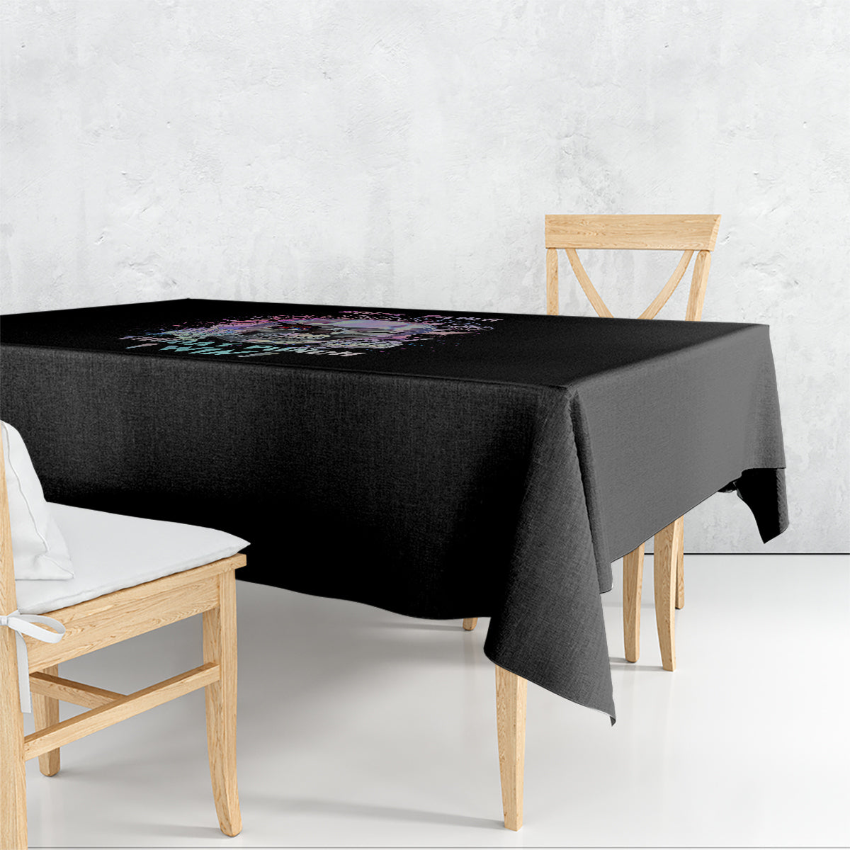 Rock Paper Throat Punch I Win Tablecloth - Wonder Print Shop