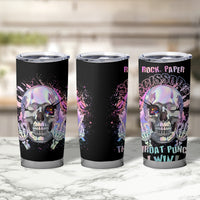 Rock Paper Throat Punch I Win Tumbler Cup - Wonder Print Shop