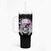 Rock Paper Throat Punch I Win Tumbler With Handle - Wonder Print Shop