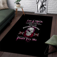 I'm A B Don't Try Me Area Rug - Wonder Print Shop