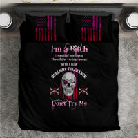 I'm A B Don't Try Me Bedding Set - Wonder Print Shop