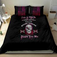 I'm A B Don't Try Me Bedding Set - Wonder Print Shop