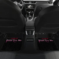 I'm A B Don't Try Me Car Mats - Wonder Print Shop
