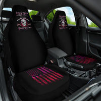 I'm A B Don't Try Me Car Seat Cover - Wonder Print Shop