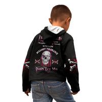 I'm A B Don't Try Me Kid Hoodie - Wonder Print Shop