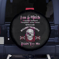 I'm A B Don't Try Me Spare Tire Cover - Wonder Print Shop