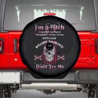 I'm A B Don't Try Me Spare Tire Cover - Wonder Print Shop