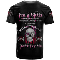 I'm A B Don't Try Me T Shirt - Wonder Print Shop