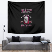 I'm A B Don't Try Me Tapestry - Wonder Print Shop