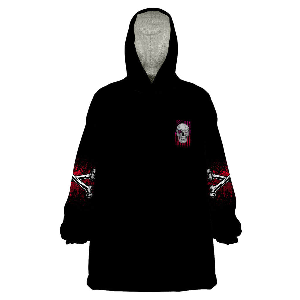 I'm A B Don't Try Me Wearable Blanket Hoodie - Wonder Print Shop