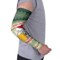 Merry Drunk I'm Christmas Arm Sleeves Xmas Holiday Patterns - Wonder Print Shop