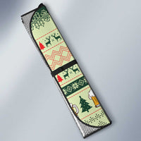 Merry Drunk I'm Christmas Auto Sun Shade Xmas Holiday Patterns - Wonder Print Shop