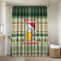Merry Drunk I'm Christmas Bathroom Set Xmas Holiday Patterns - Wonder Print Shop
