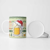 Merry Drunk I'm Christmas Ceramic Mug Xmas Holiday Patterns - Wonder Print Shop