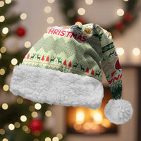 Merry Drunk I'm Christmas Santa Hat Xmas Holiday Patterns - Wonder Print Shop
