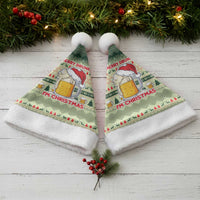 Merry Drunk I'm Christmas Santa Hat Xmas Holiday Patterns - Wonder Print Shop